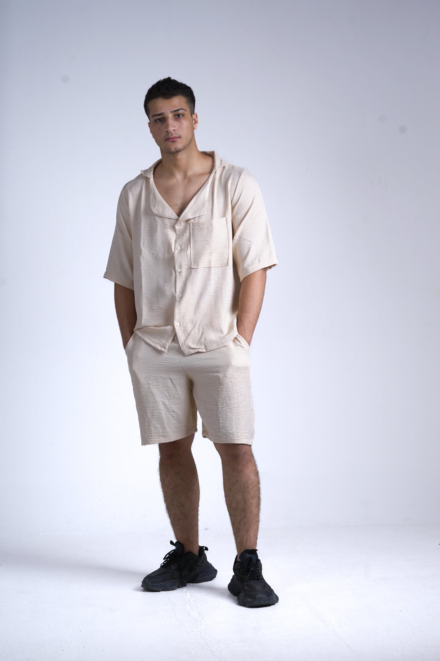 The Air Set (Linen Shirt + Shorts)