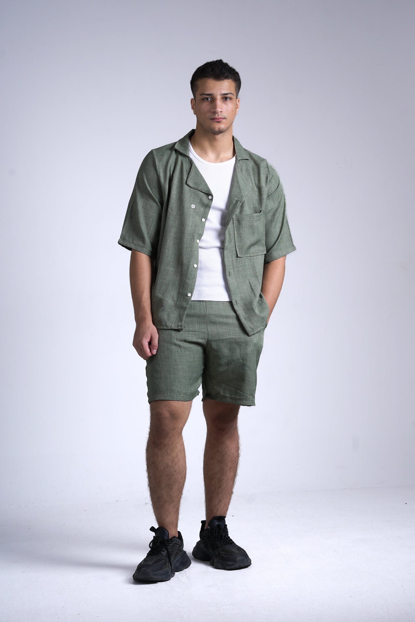The Air Set (Linen Shirt + Shorts)
