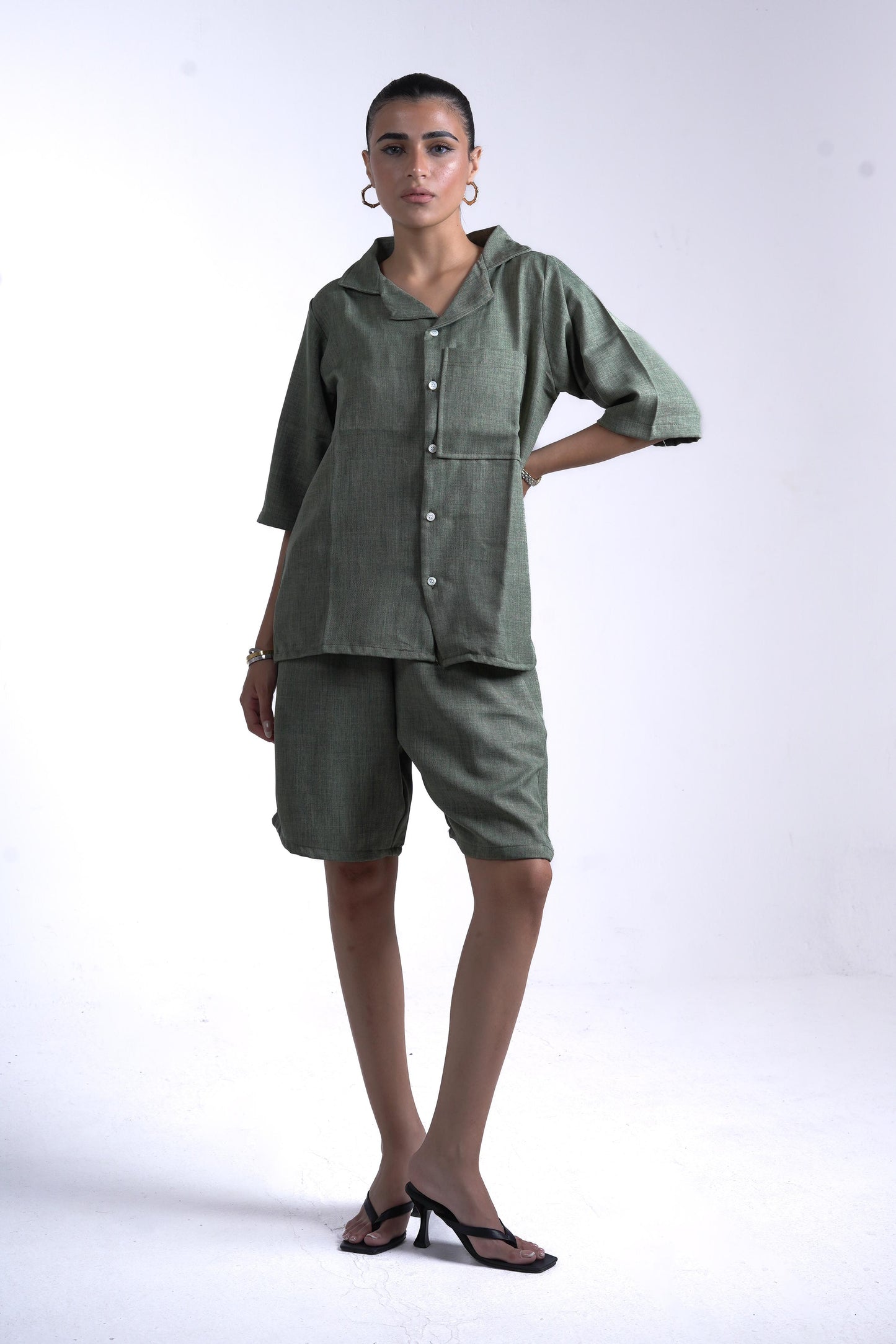 The Air Set (Linen Shirt + Shorts)