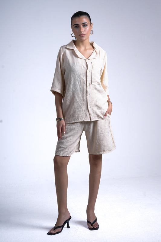 The Air Set (Linen Shirt + Shorts)